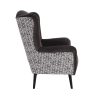 BELEK Design fotel, Velvet anyag barna/minta Terra