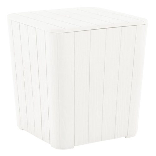 IBLIS Kerti tároló doboz/kisasztal, fehér