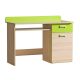 EGO L10 PC asztal, kőrisfa/zöld