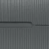 Trent Fürdőszobabútor 120 cm kerámia mosdóval tükörrel 60x120 cm antracit szürke