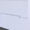 Trent Fürdőszobabútor 60 cm kerámia mosdóval (2 fiókos) tükörrel 60x80 cm fehér