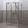Unika P 70x90 cm falsíkra szerelhető zuhanykabin zuhanytálca nélkül