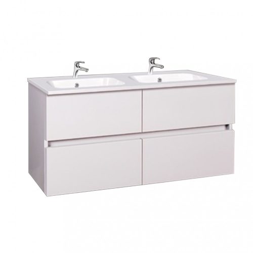 Elois White 120 4 fiókos mosdószekrény