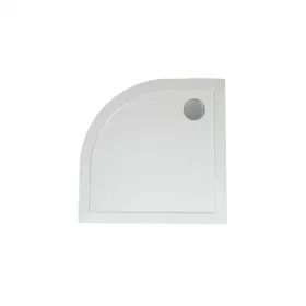 Íves alacsony SMC zuhanytálca,80x80x4 cm-es méretben