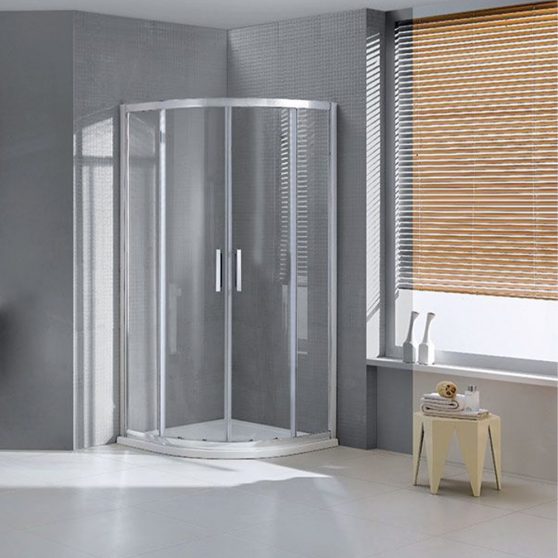 Aquarius 80x80 cm íves zuhanykabin zuhanytálca nélkül Easy clean bevonattal