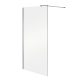 Astro Walk-in zuhanyfal Easy clean bevonattal 90x190 cm