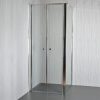 Saloon Clear szögletes nyílóajtós zuhanykabin, állítható méretekkel