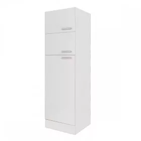 Yorki 60-as felülfagyasztós hűtős kamra szekrény fehér korpusz selyemfényű fehér fronttal