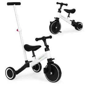 Háromkerekű tricikli tolókarral 2 az 1-ben