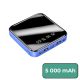 Powerbank 5000 mAH 2A 10W kék