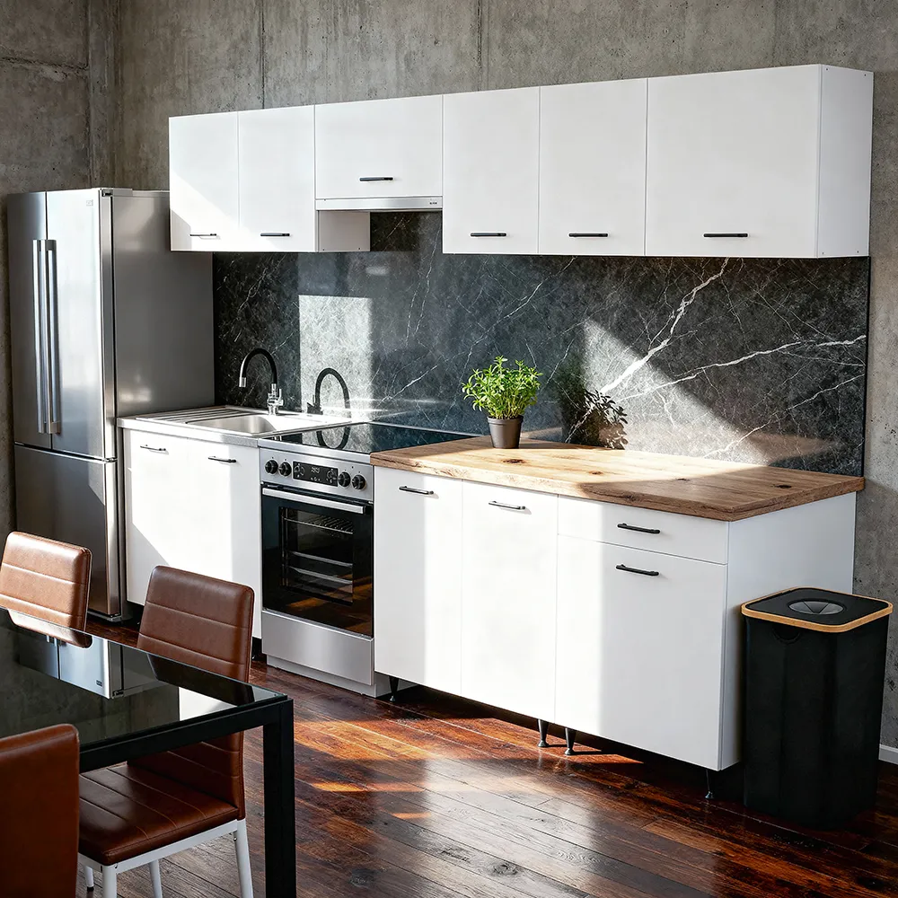 Leziter Primo feher konyhabutor