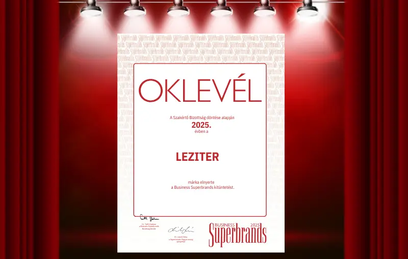A Leziter elnyerte a Superbrands 2025 díjat