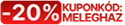 -20% KUPONKÓD: MELEGHAZ