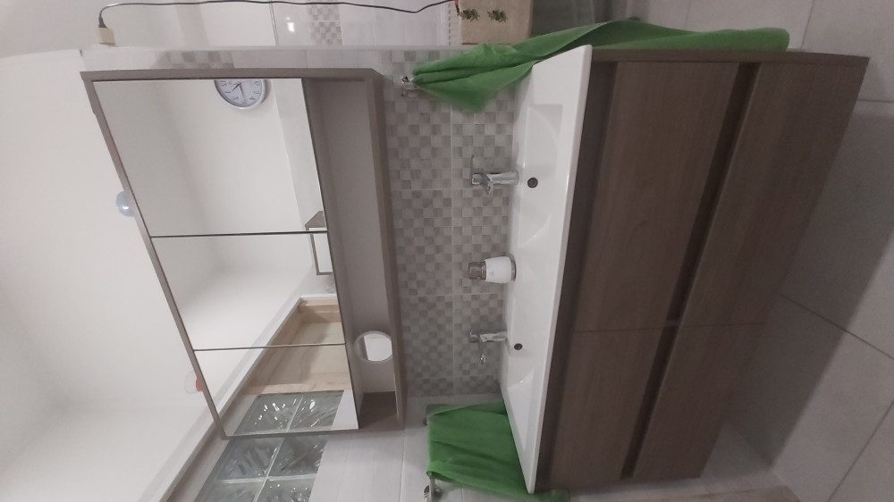 Porto 120 komplett fürdőszoba bútor rauna szil