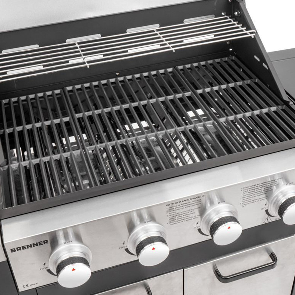 BR-K4PLUS komplett kerti grillpult 4+1 égős BR-K4PLUS komplett kerti grillpult 4+1 égős