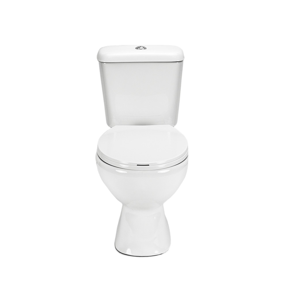 Cleano monoblokkos WC alsó kifolyással ülőkével