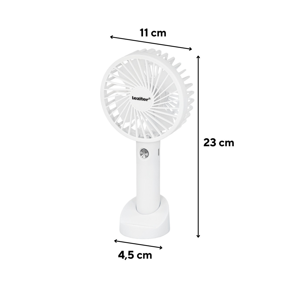 Galar kézi hordozható usb ventilátor tartóval 4 W 1200 mAh
