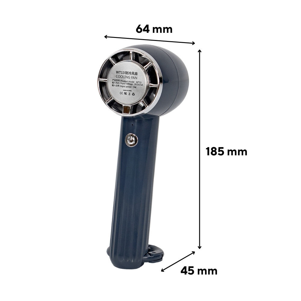 Rico kézi hordozható usb ventilátor 2000 mAh Rico kézi hordozható usb ventilátor 2000 mAh