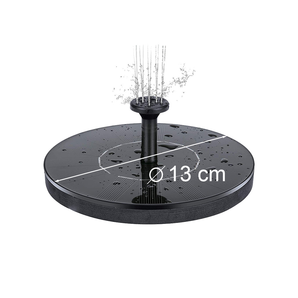 Napelemes szökőkút 13 cm Napelemes szökőkút 13 cm
