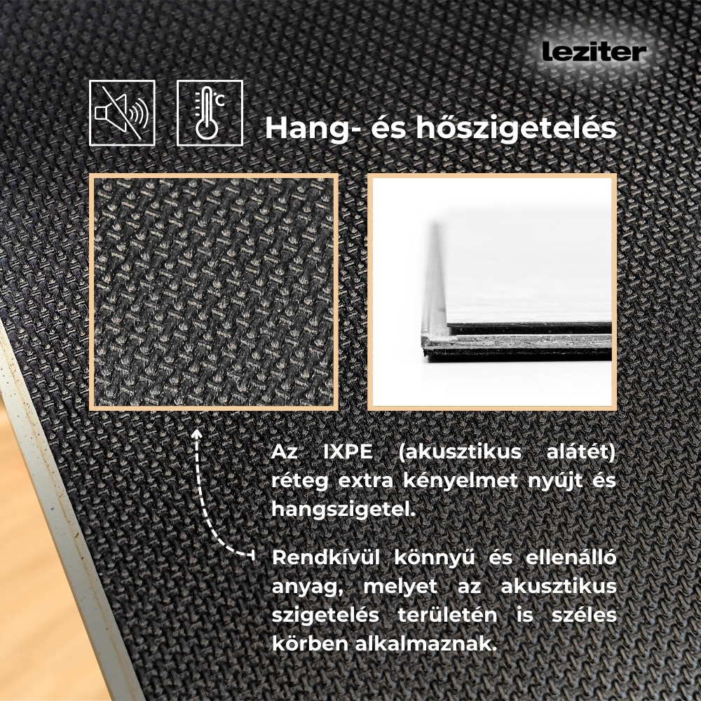 Leziter Campo tölgy Vinyl SPC fózolt padló