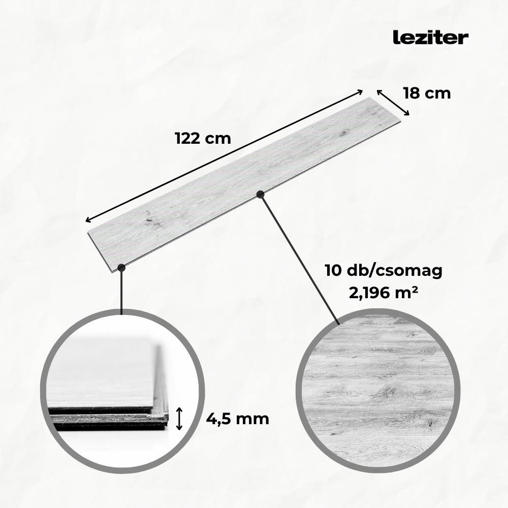 Leziter Campo tölgy Vinyl SPC padló Leziter Campo tölgy Vinyl SPC padló
