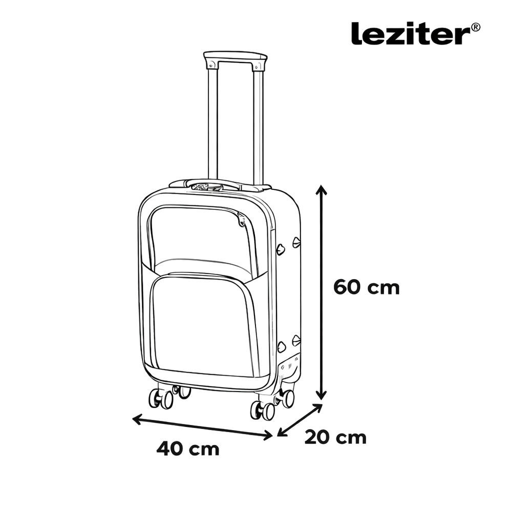 TraveLux Light gurulós bőrönd szett