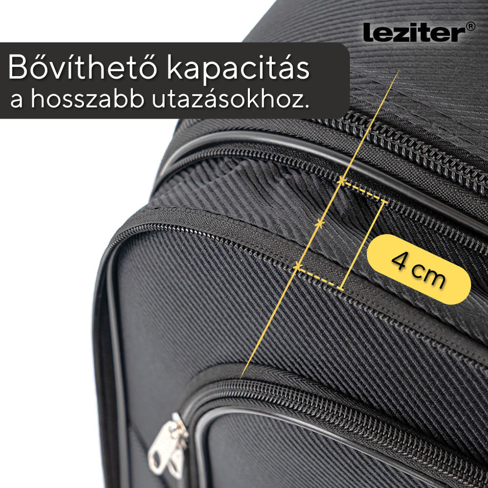 TraveLux Light gurulós bőrönd szett