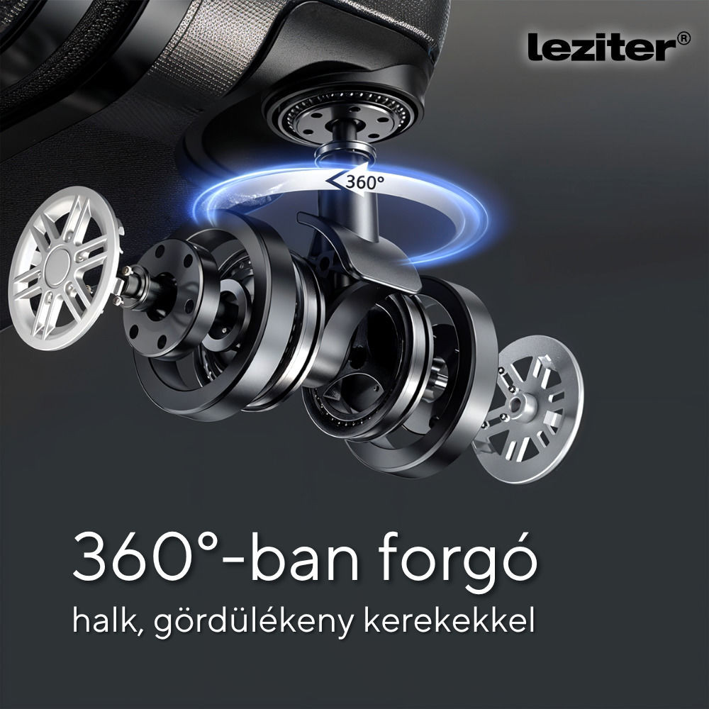 TraveLux Light gurulós bőrönd szett