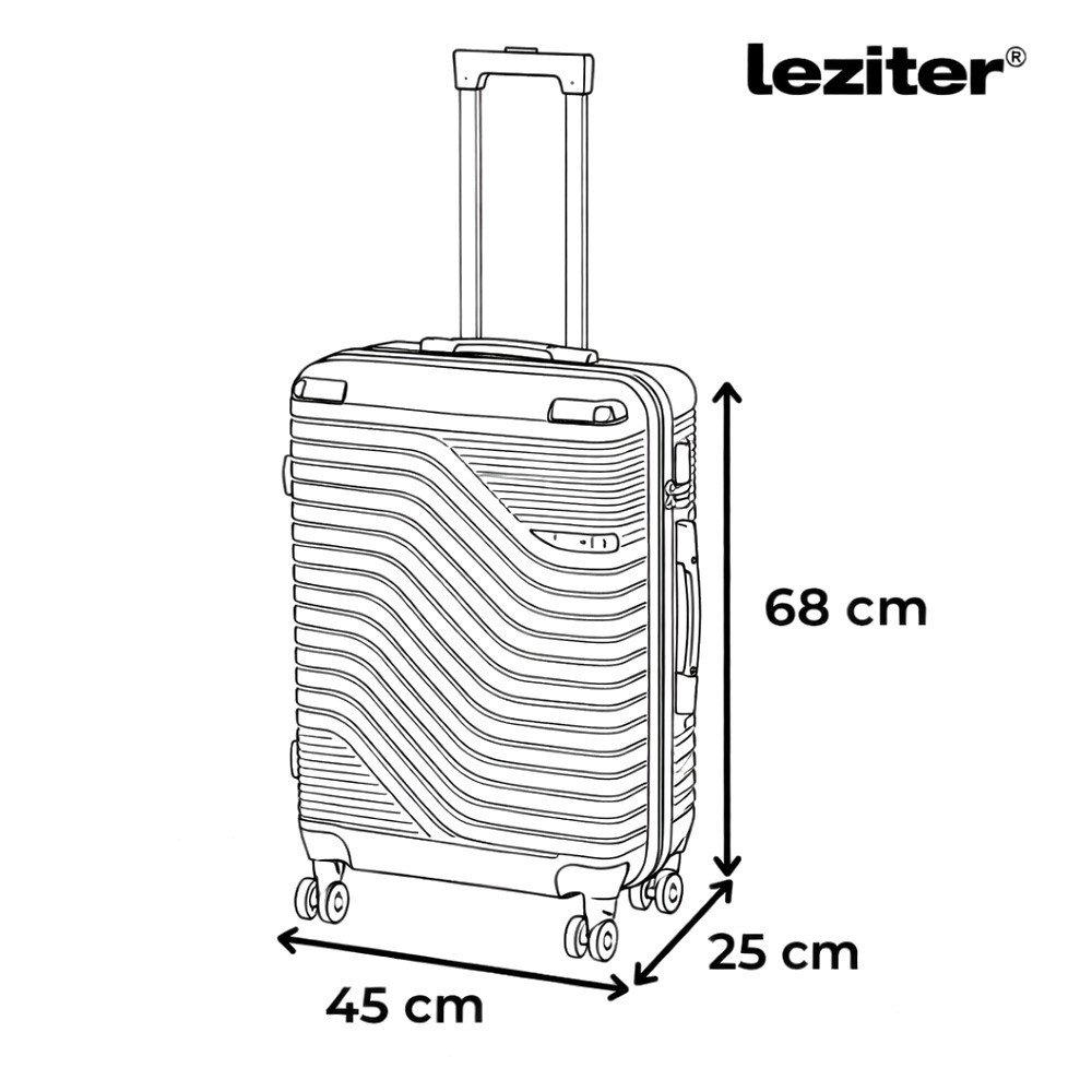TraveLux Urban XVIII gurulós bőrönd szett