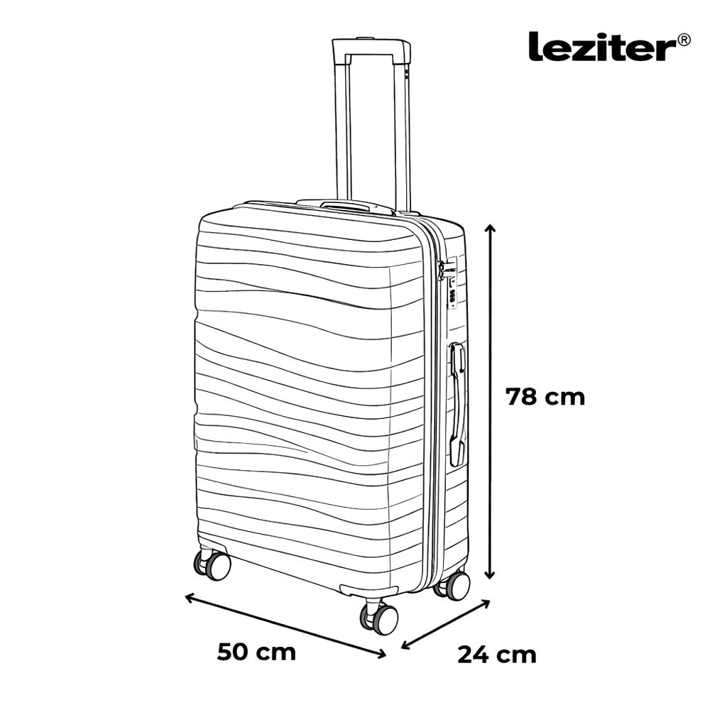 TraveLux Voyager X gurulós bőrönd szett TraveLux Voyager X gurulós bőrönd szett