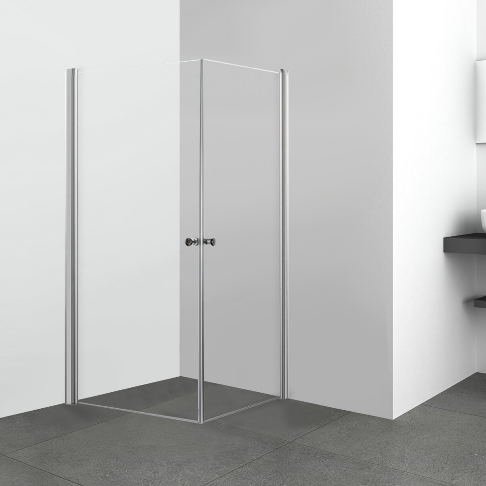 MADRID90 szögletes nyílóajtós zuhanykabin, 90x90x185 cm-es méretben