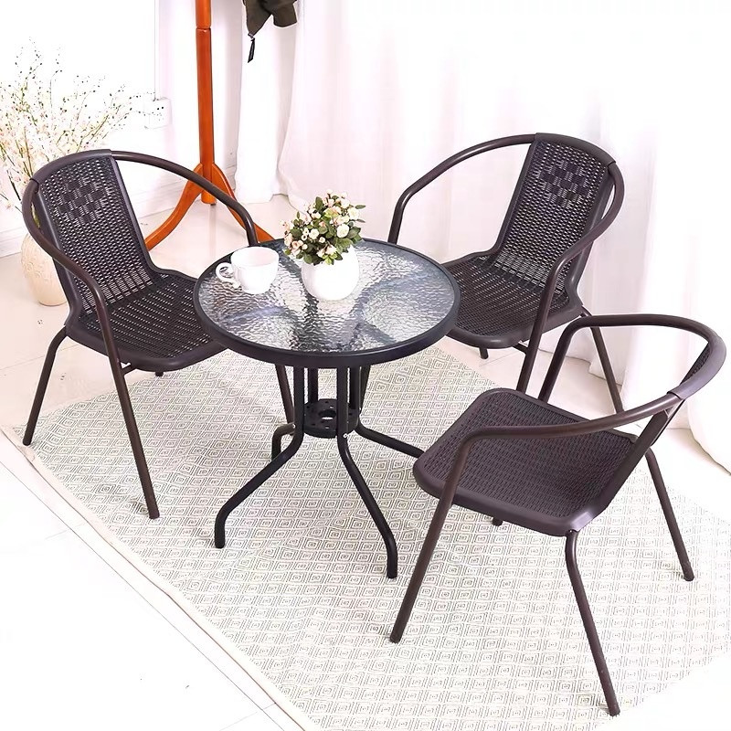 60 cm-es kerek kerti asztal