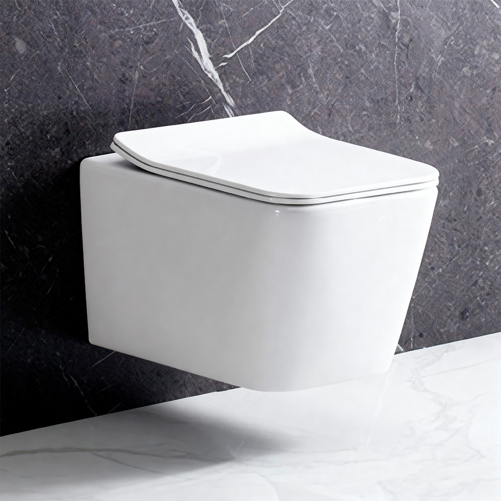 Tina fali rimless WC soft close ülőkével Tina fali rimless WC soft close ülőkével