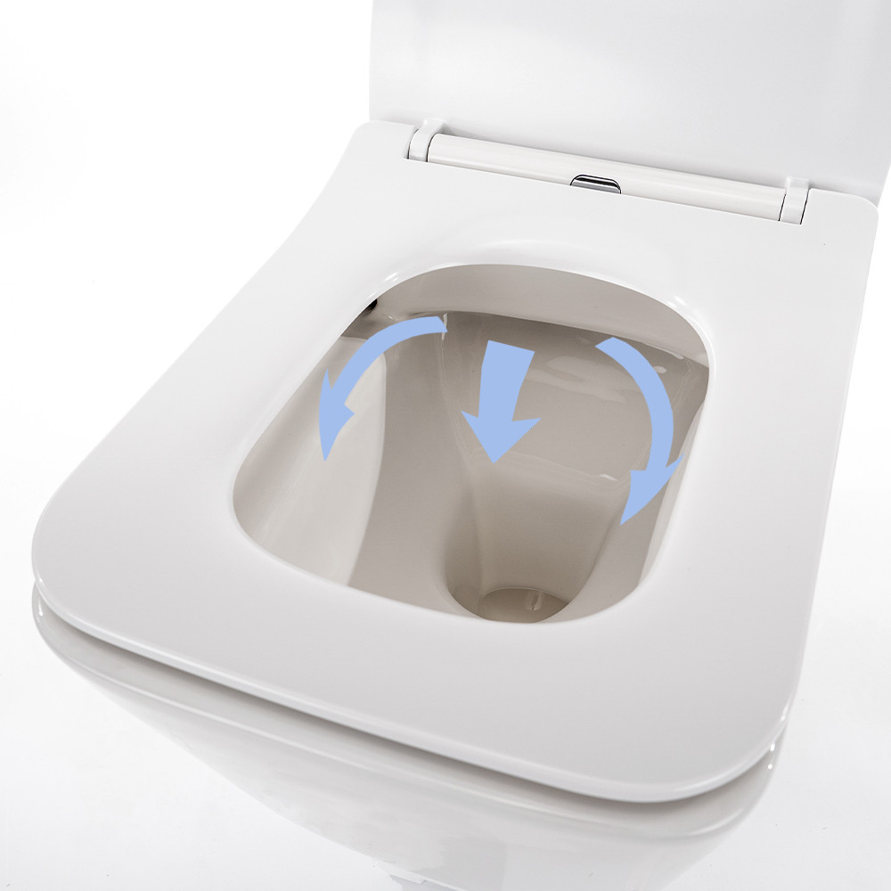Tina fali rimless WC soft close ülőkével Tina fali rimless WC soft close ülőkével