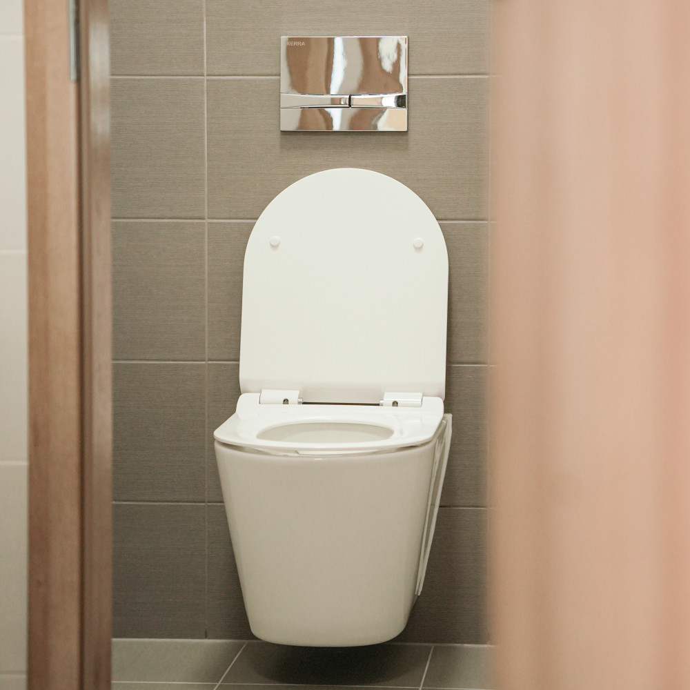 Ride fali, rimless WC soft close ülőkével Ride fali, rimless WC soft close ülőkével