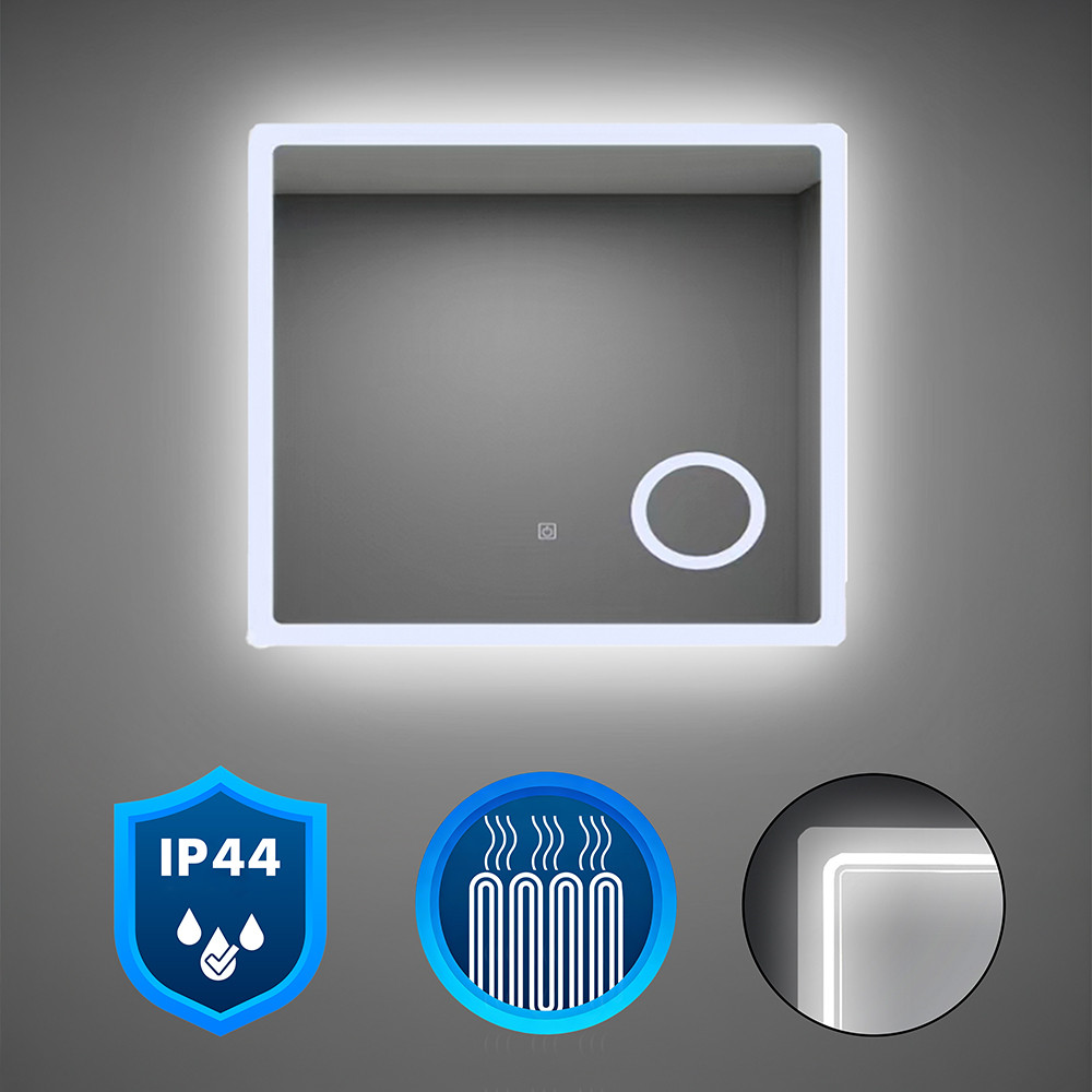 Image of Liz 80 tükör led világítással 80x60 cm