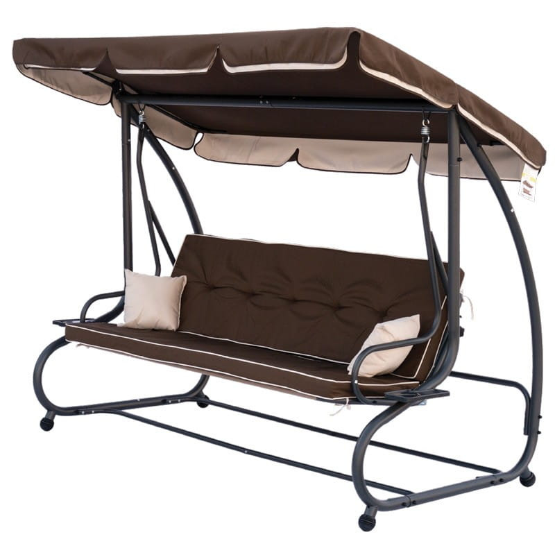 Image of Megi kerti hintaágy barna