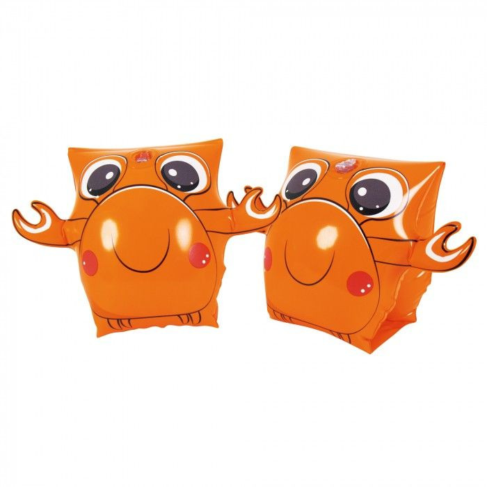 Image of Felfújható gyerekkarúszó rák mintázattal