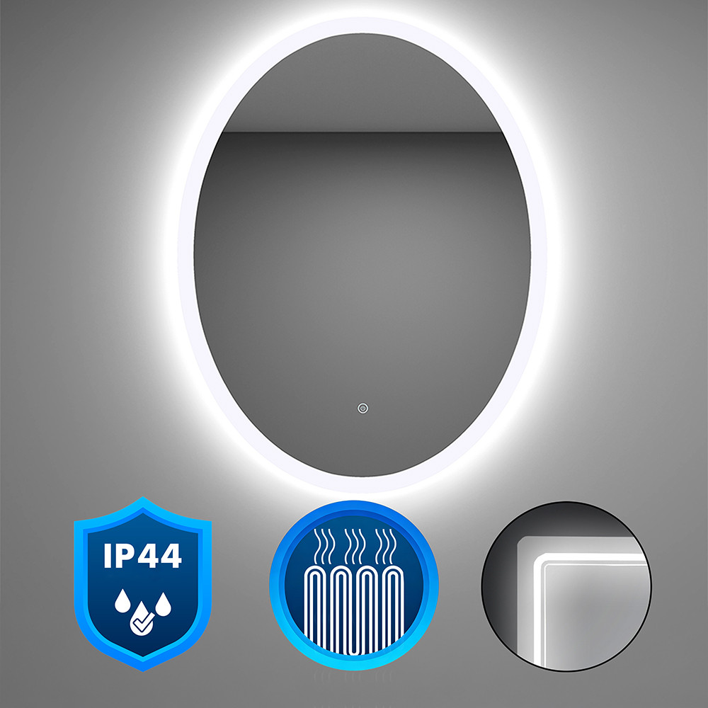 Image of Dea 60 tükör led világítással 60x80 cm