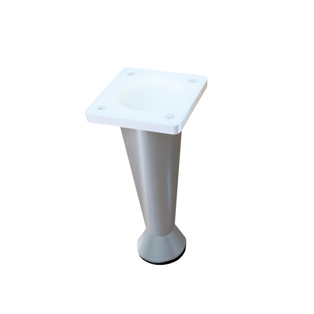 Bútor láb ezüst szinben 10x5,5x5,5 cm