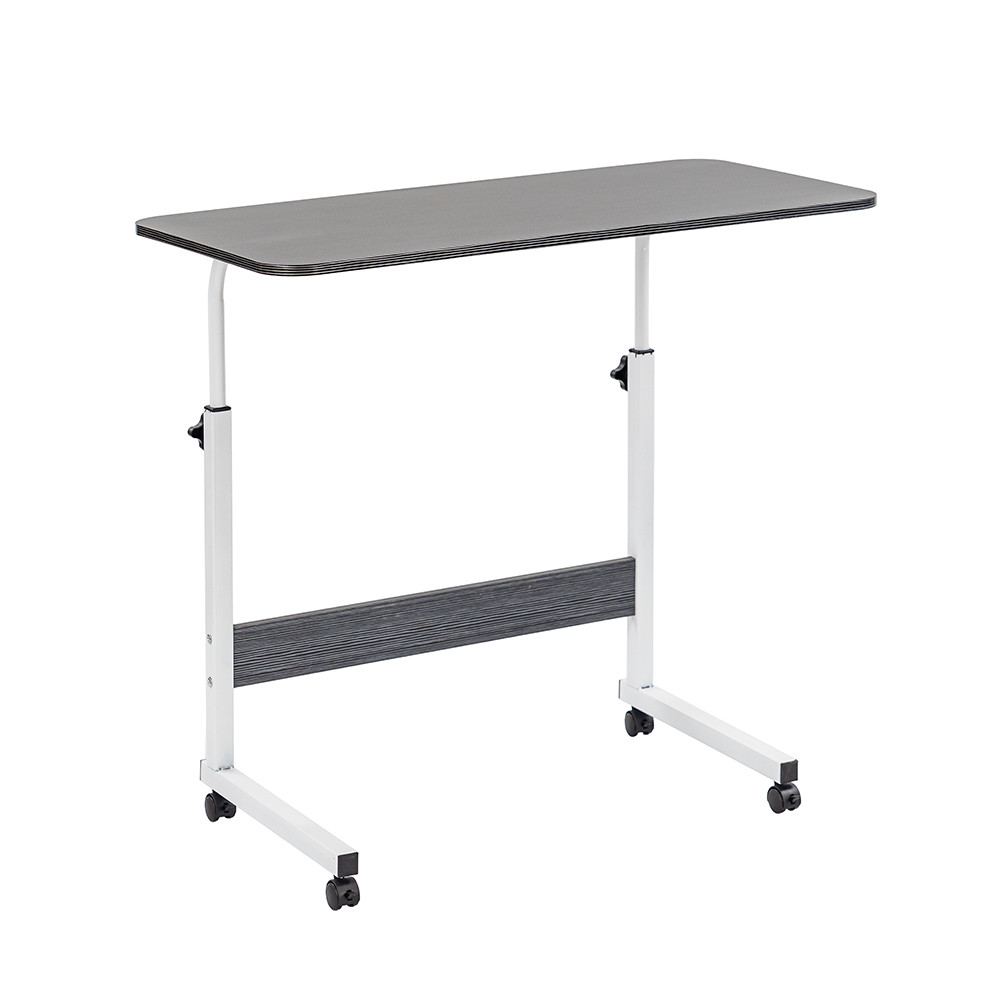 Image of Állítható magasságú laptopasztal 80x40 cm fekete