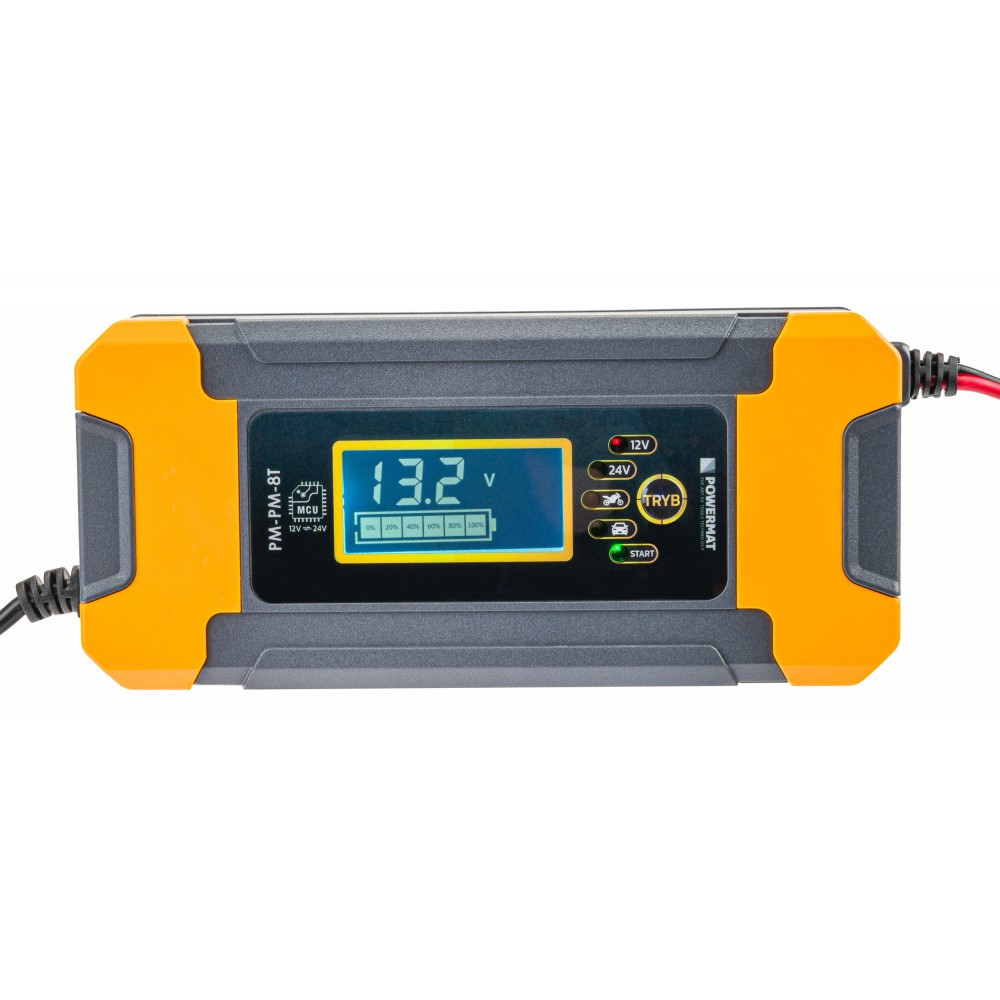 Image of Mikroprocesszoros akkumulátor töltő PM-PM-8T