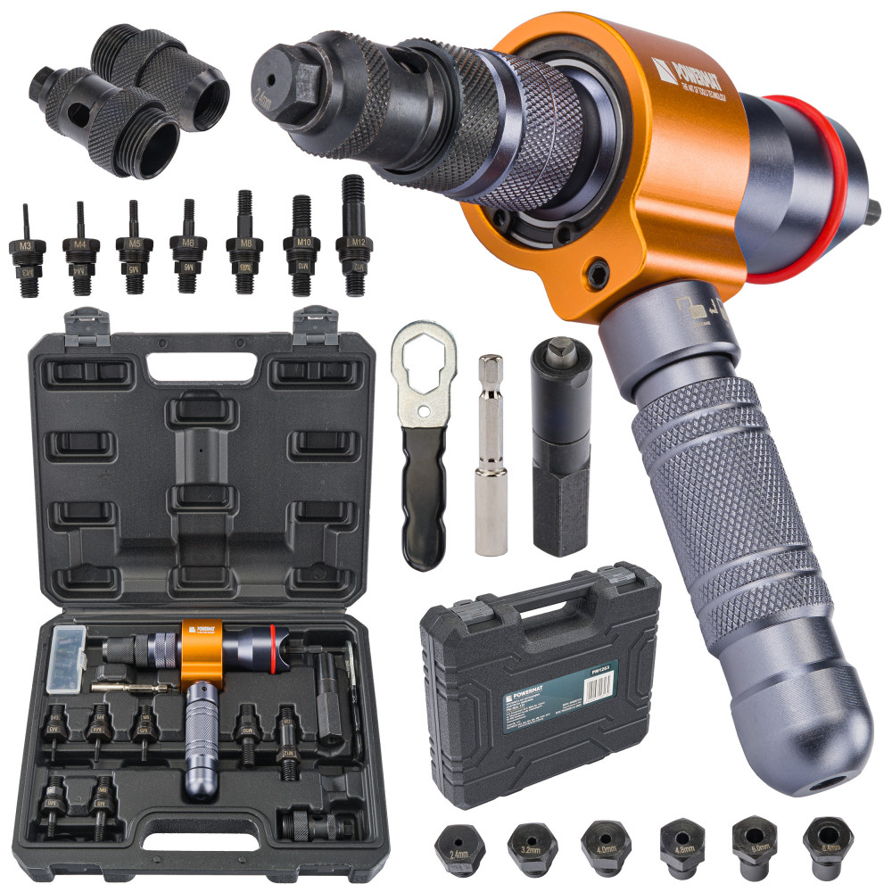 Image of Szegecselő csavarbehajtóhoz PM-NIA-13T 3az1-ben