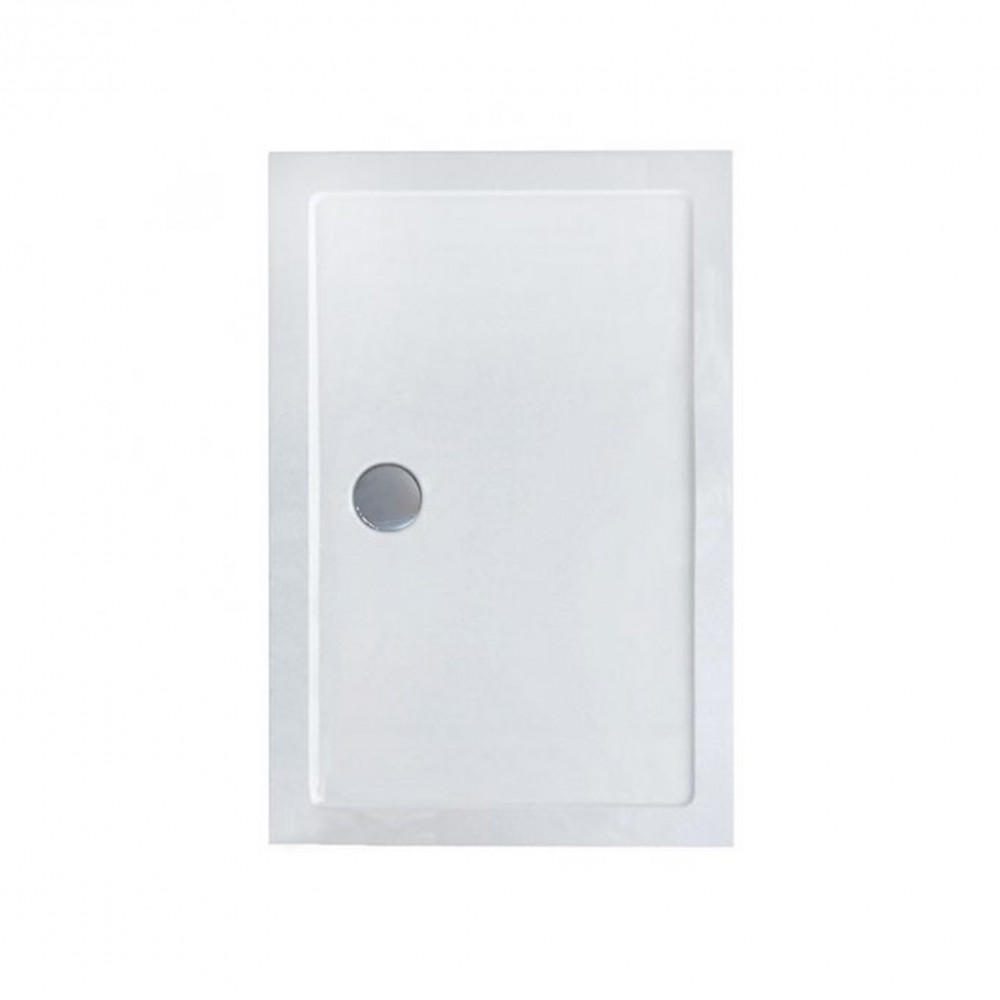 Image of Enzo alacsony asszimetrikus SMC zuhanytálca,120x90x4 cm-es méretben